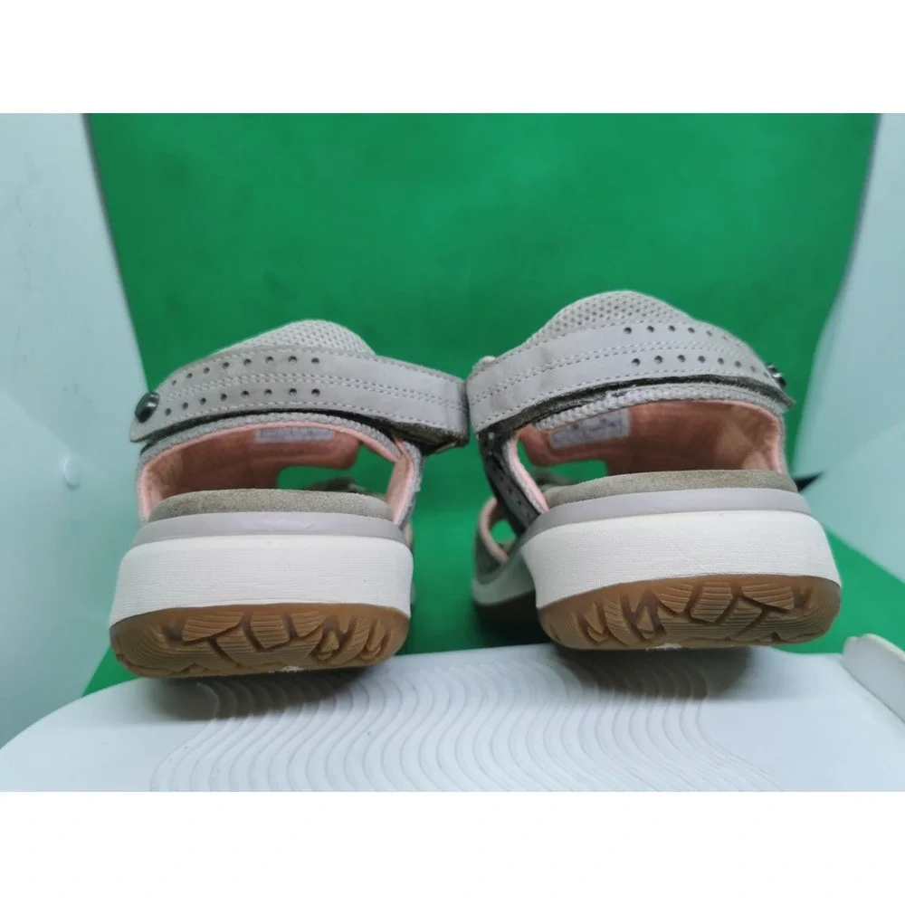 SAS Embark Sandals Womens Sz 8.5 M Taupe Walking Tripad Comfort Adjustable Strap